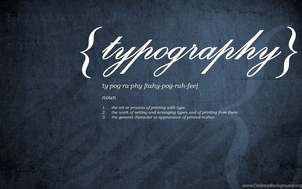 40 High Quality And Creative Typographic Wallpapers