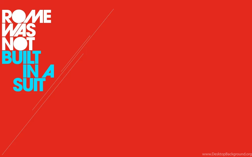 Paint Your Desktop With Words With These Typographic Wallpapers