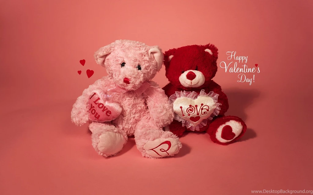 Very Cute Teddy Bear Couple Hd Wallpapers