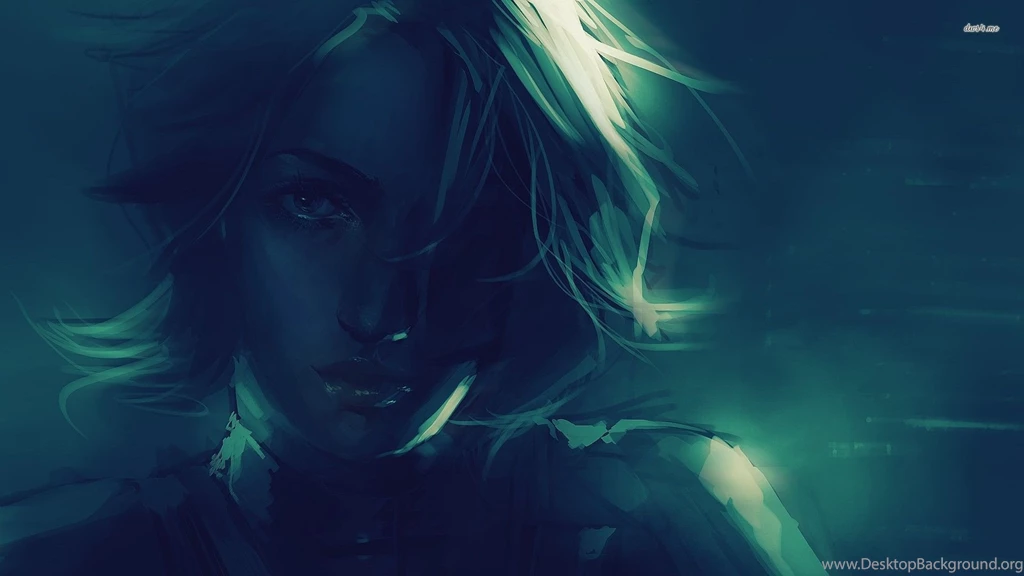 Digital Painting Of A Woman Wallpapers Artistic Wallpapers