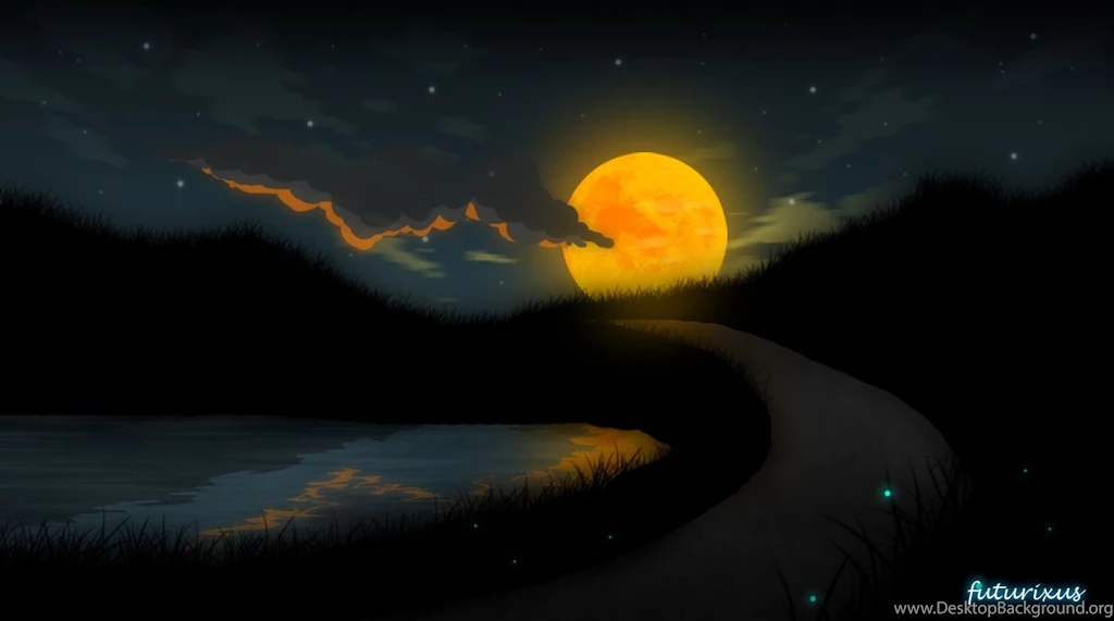 Moonlight (Digital Painting Wallpaper) By Hackerfact On DeviantArt