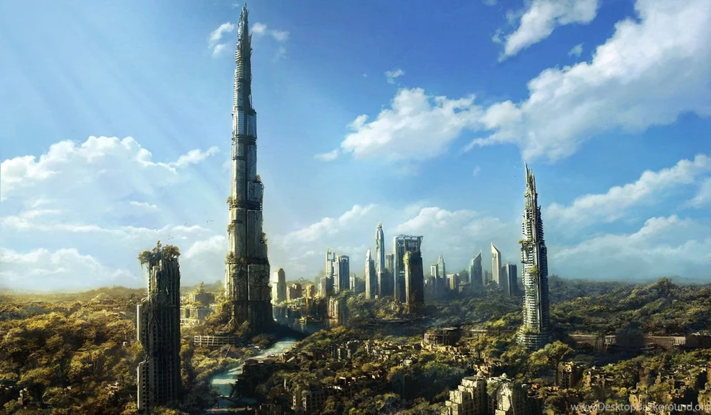 Dubai Ruins Digital Paintings, IllustrationsCoolvibe – Digital Art