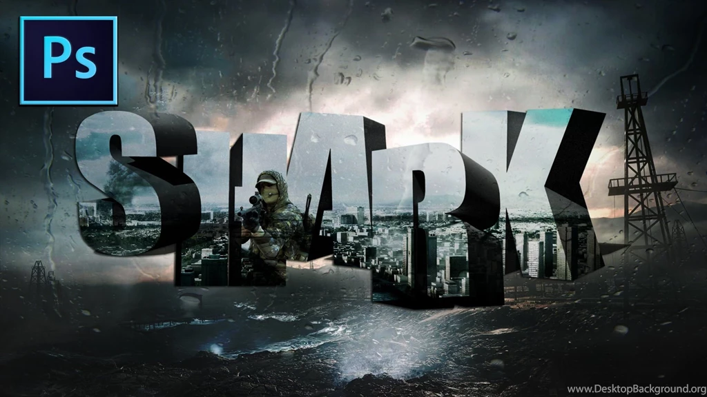 Photoshop Cs6 How To Make U Own Wallpapers Whit Your Text On It ...