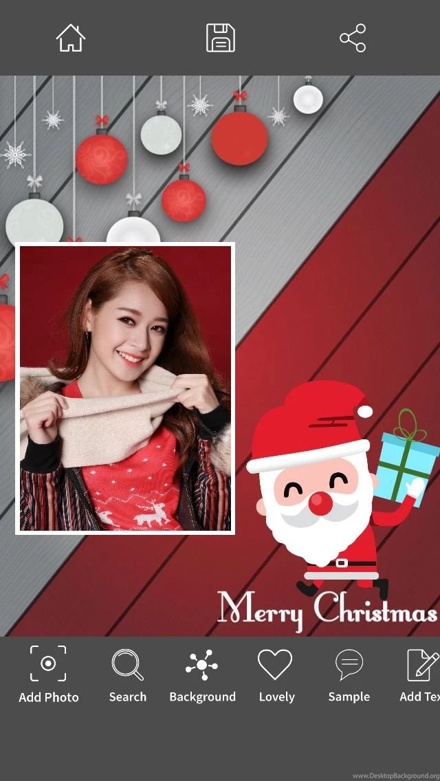 Christmas Photo Collage   Bring Santa, Snow, Winter Into Photo ...