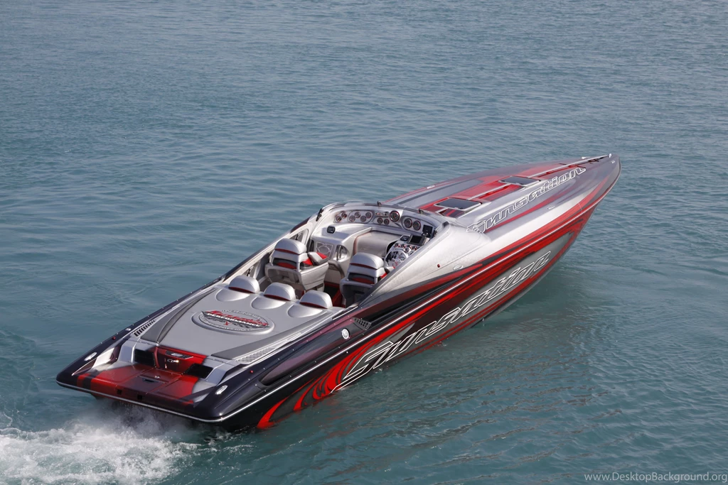 POWERBOAT Boat Ship Race Racing Superboat Custom Cigarette ...