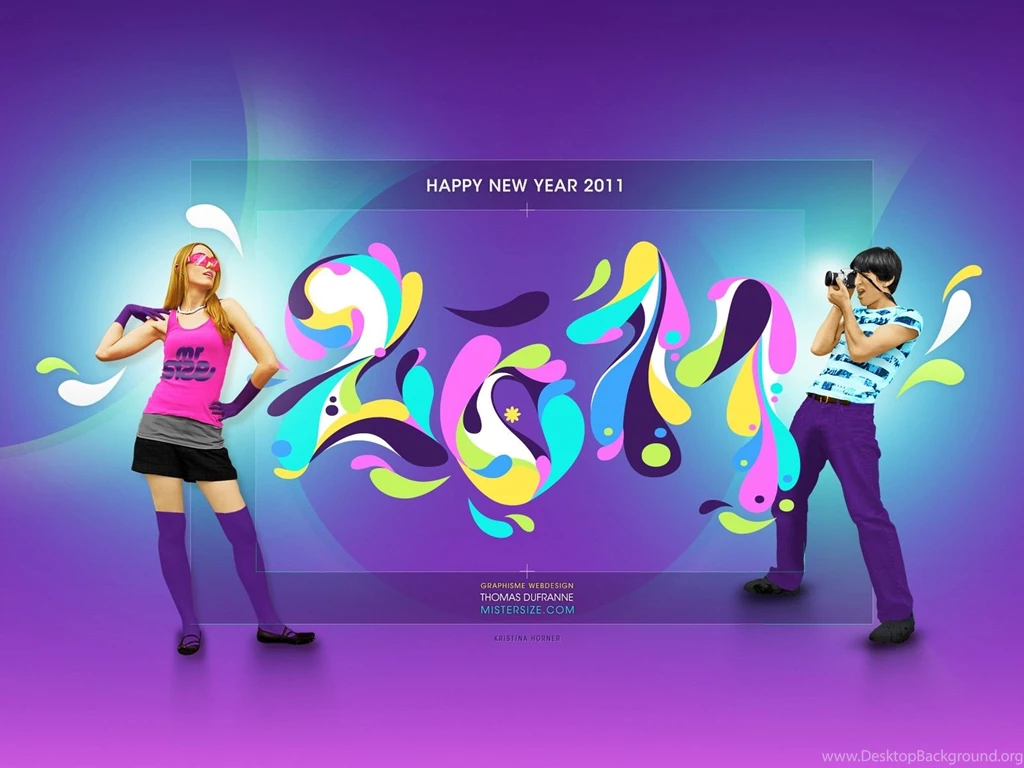 Happy New Year 2011 HD Wallpapers