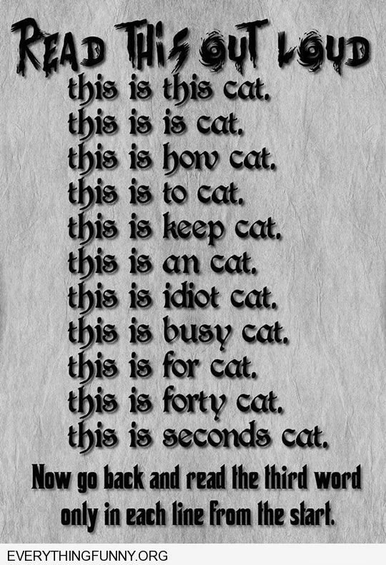 Funny Quote Read Every Third Word This Is How You To Keep An Idiot ...