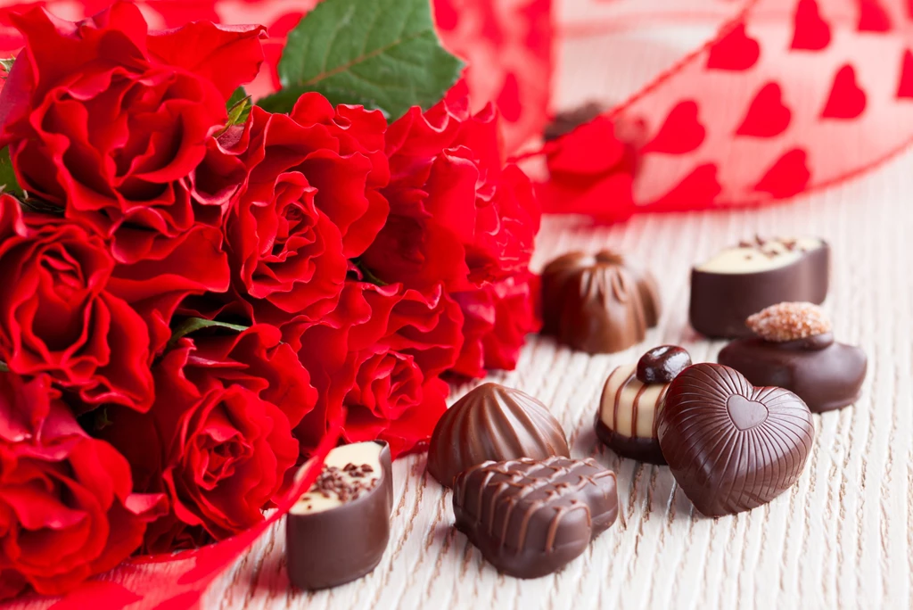 Rose Flowers Love Life Chocolate Presents Wallpapers