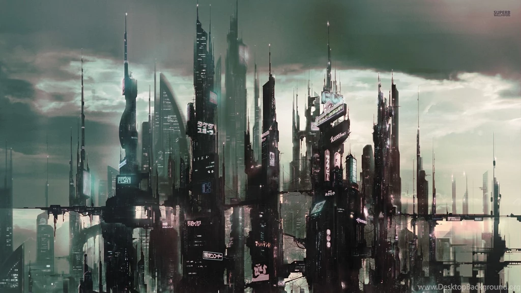 Cyberpunk Asian City Wallpapers Fantasy Wallpapers