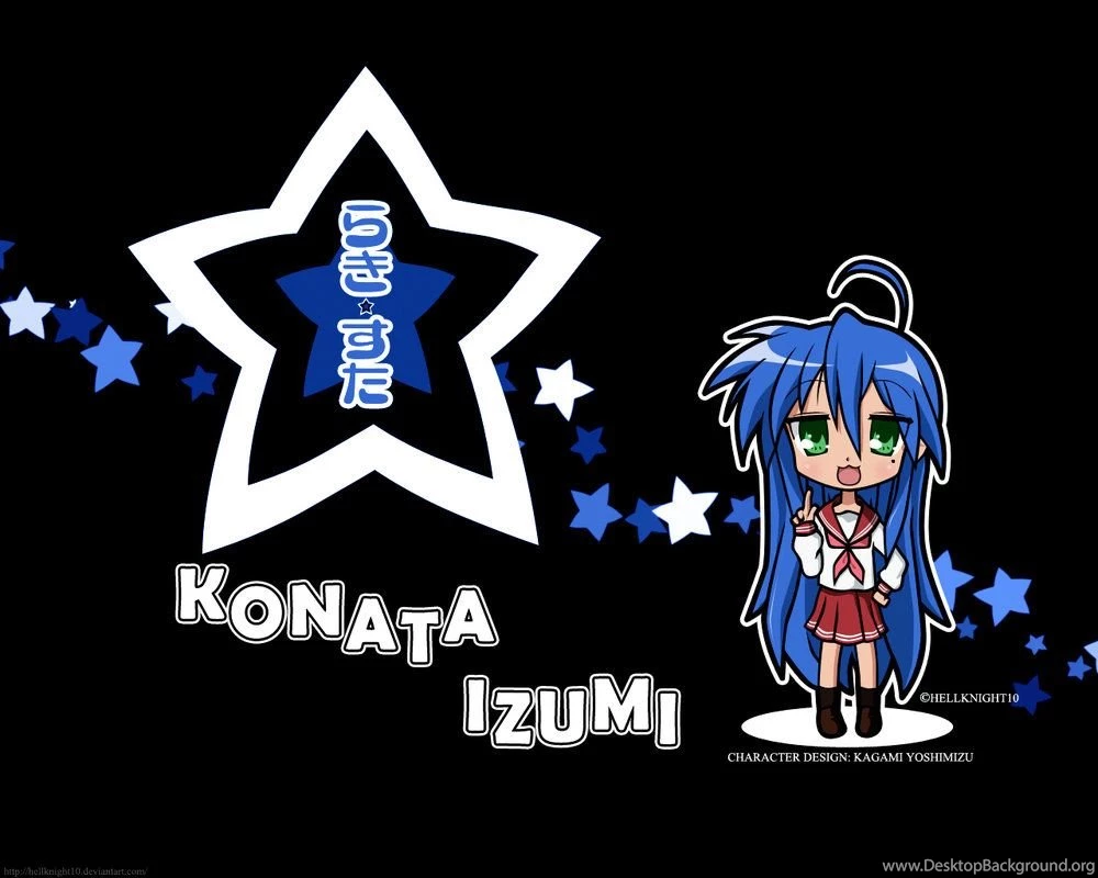 Blue Haired Otaku (Konata Izumi)   DeviantArt