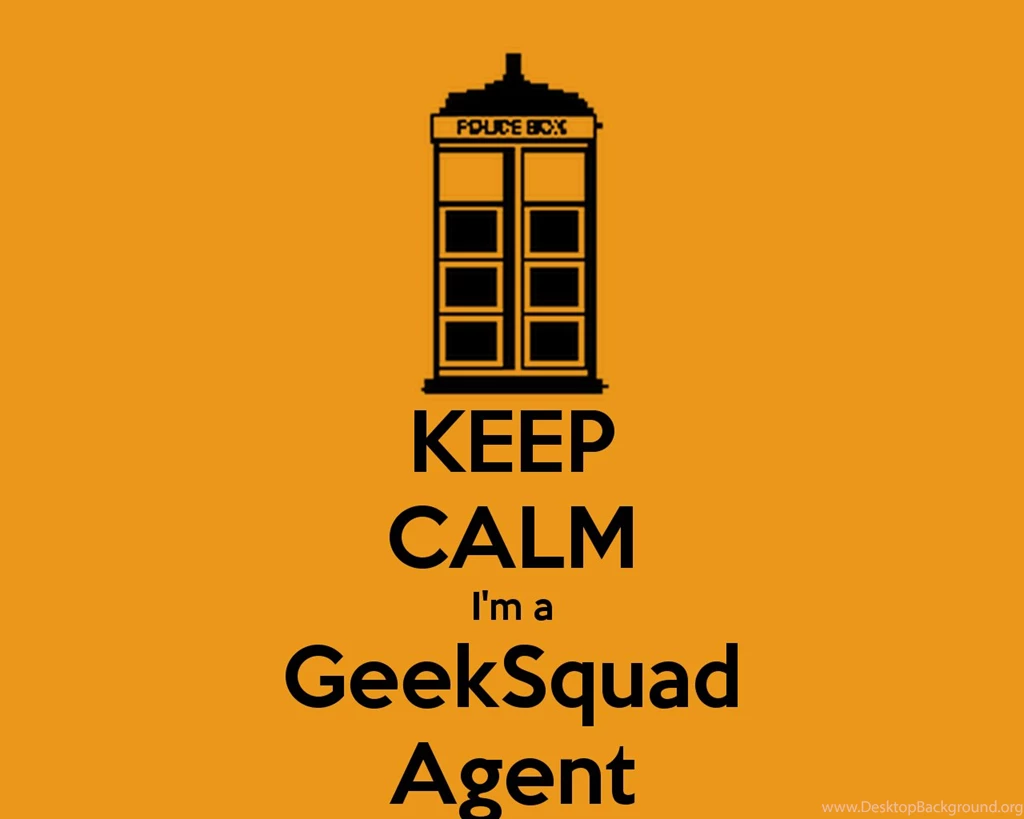 KEEP CALM I'm A GeekSquad Agent Poster