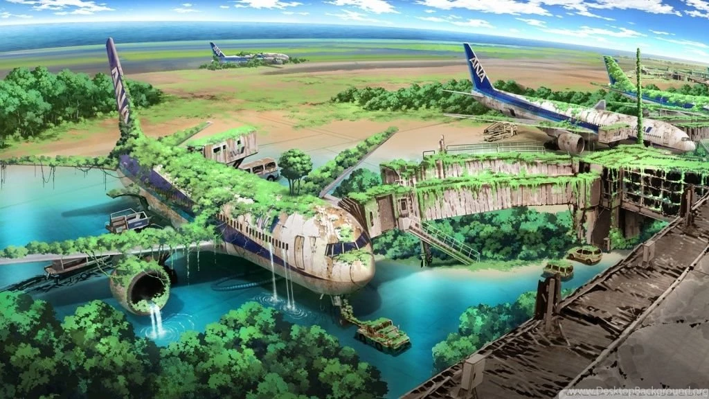 Post apocalyptic Scenery HD Desktop Wallpapers : Widescreen : High ...