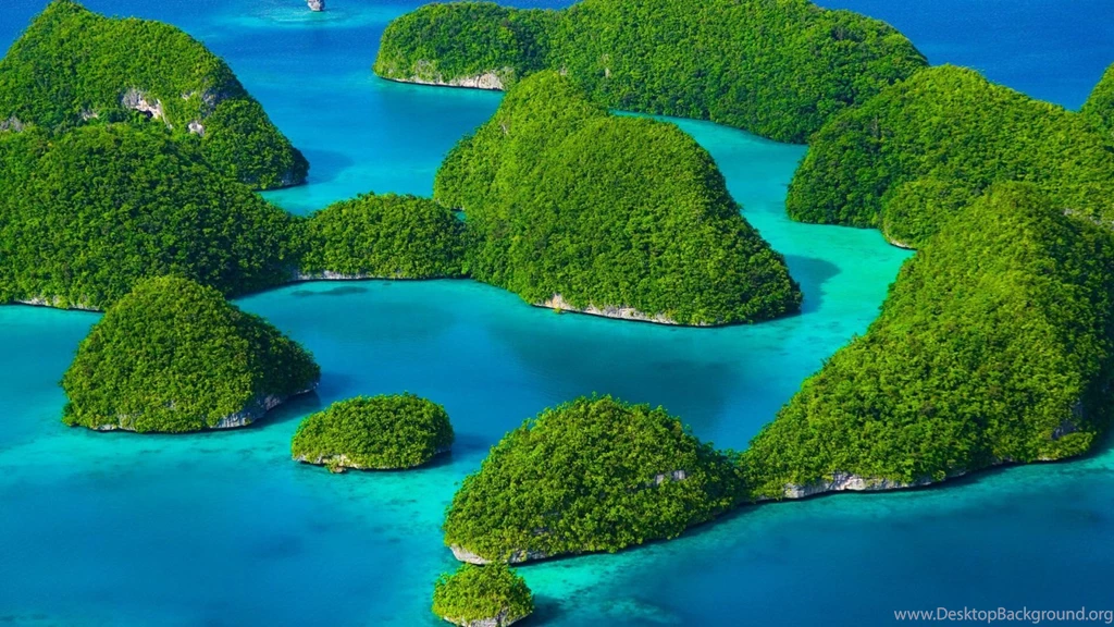 Group Of Islands Scenery HD