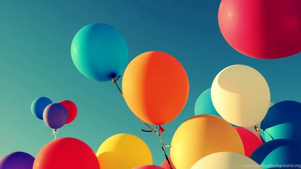 HD Balloon Plain Wallpaper's For Desktop 1080px Wide Free Download ...
