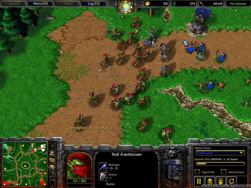AI Orcs Attacking Part 2 Image   Warcraft 2.5 Mod For Warcraft III ...