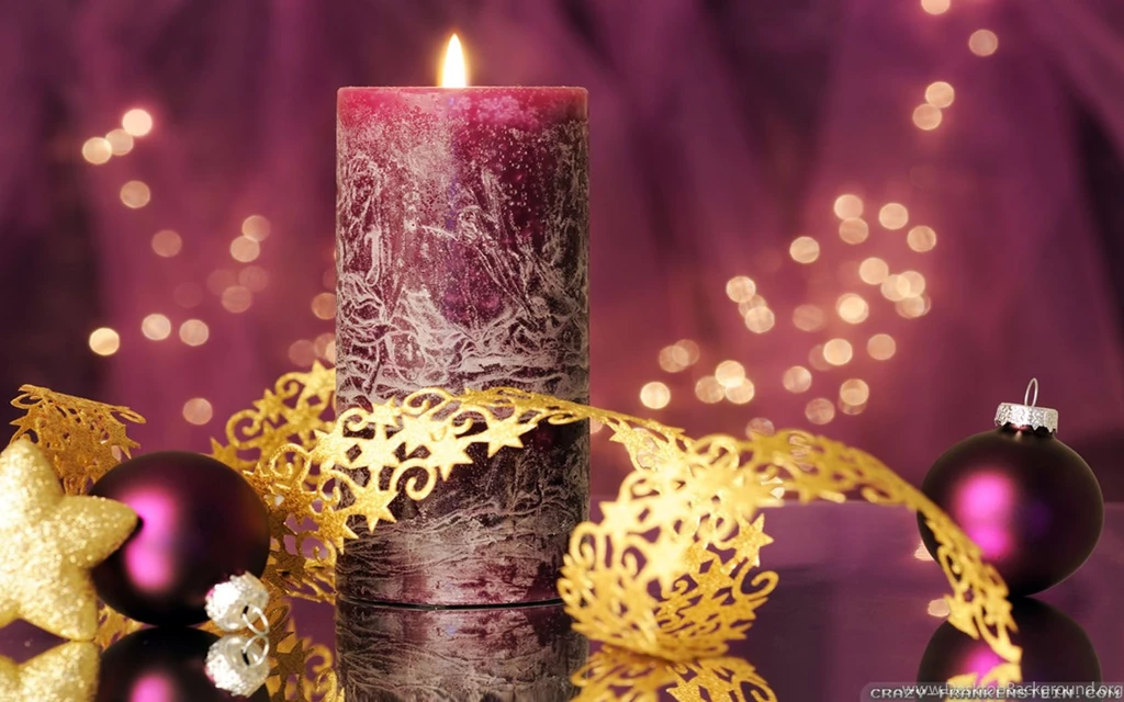 Christmas Candles Wallpapers 2 Crazy Frankenstein