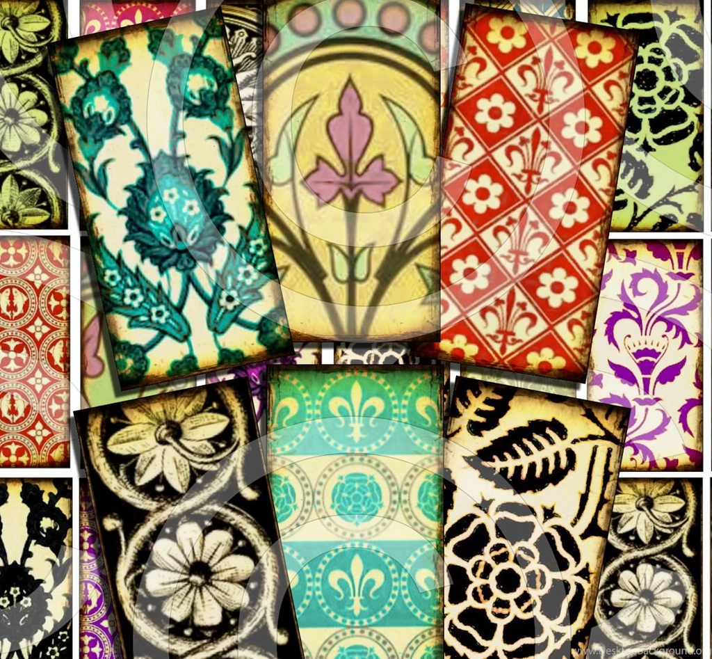 ASSoRTeD VaRieTy Antique Wallpapers Designs 1 By LandofEnchantment