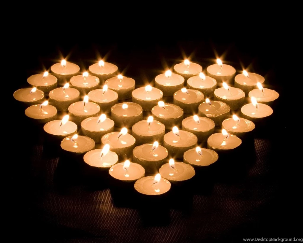 Love Candle Wallpapers, Love Candles
