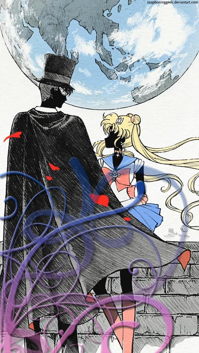 Sailor Moon Crystal: Tuxedo Mask And Sailor Moon By Soapboxinggeek ...