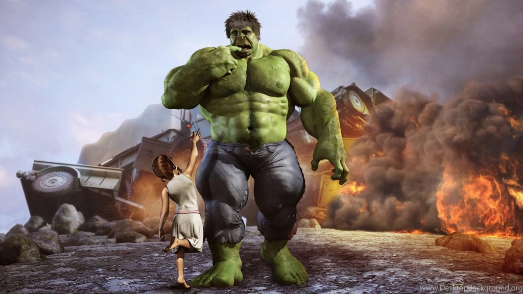 Hulk Comic Character Cgi Marvel Comics 3d Modeling