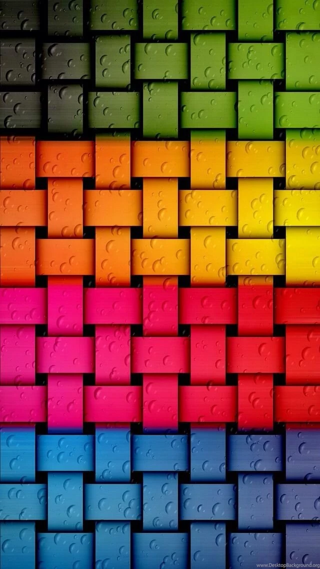 Colorful Weave iPhone 5 Wallpapers (640x1136)