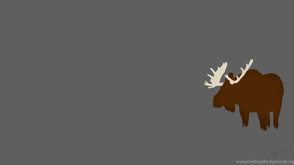 Moose WallPaper By Aaronxe On DeviantArt