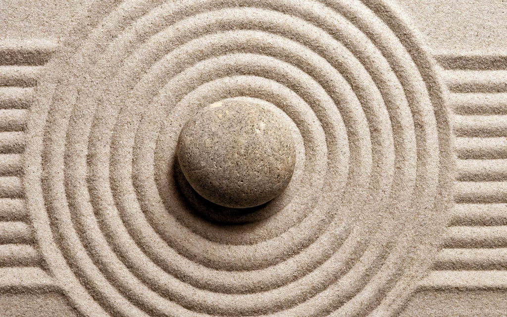 Download Wallpapers 3840x2400 Stone, Sand, Harmony, Zen Ultra HD 4K ...
