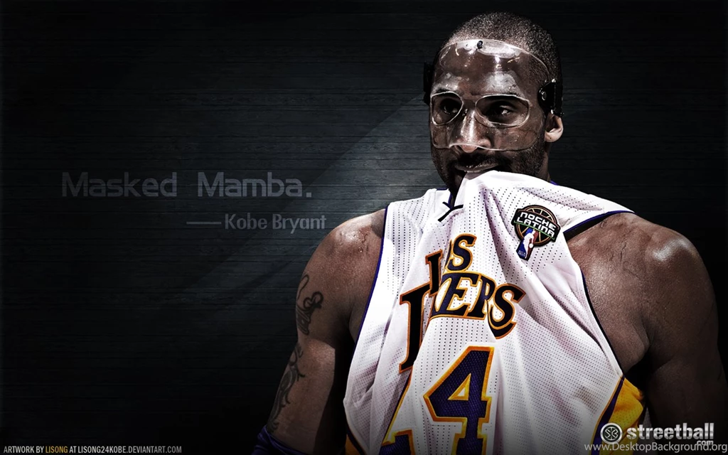 Black Mamba Kobe Bryant Mask Wallpapers   Streetball