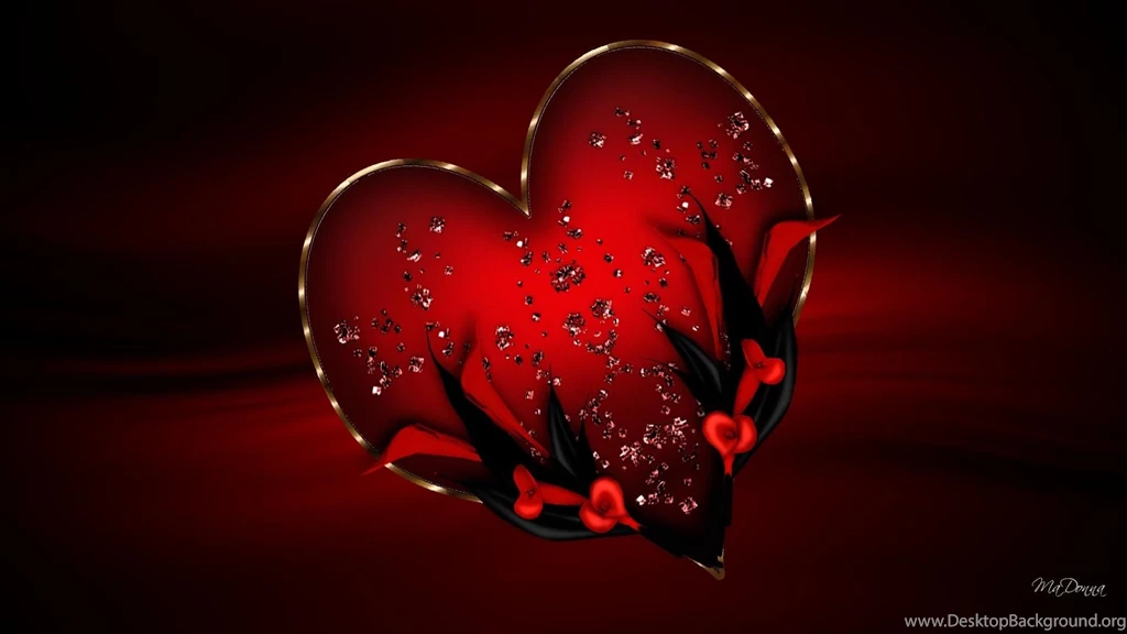 Heart Lilies >> HD Wallpaper, Get It Now!