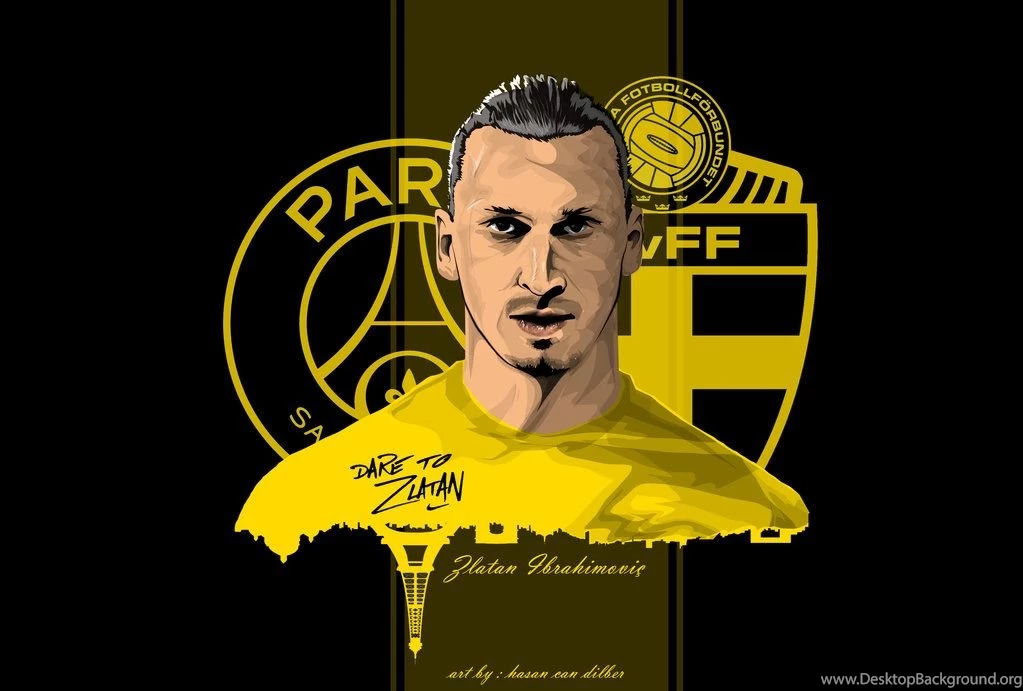 Zlatan Ibrahimovic Wallpapers Vector PSG By Compeng On DeviantArt