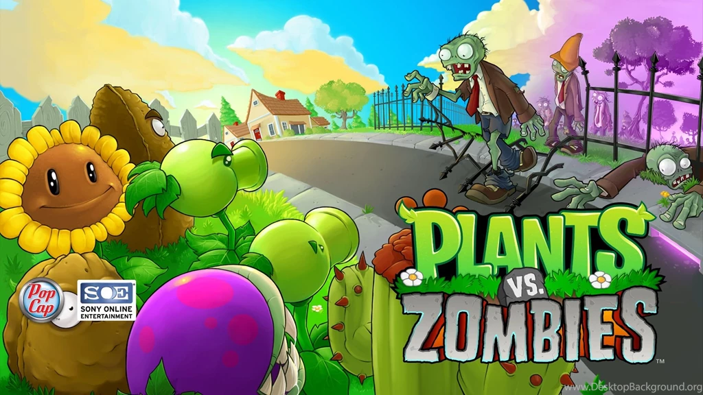 Fond Ecran, Wallpapers Plants Vs. Zombies JeuxVideo.fr