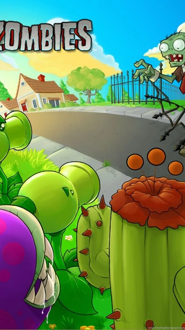 Plants Vs Zombies iPhone 5 Wallpapers