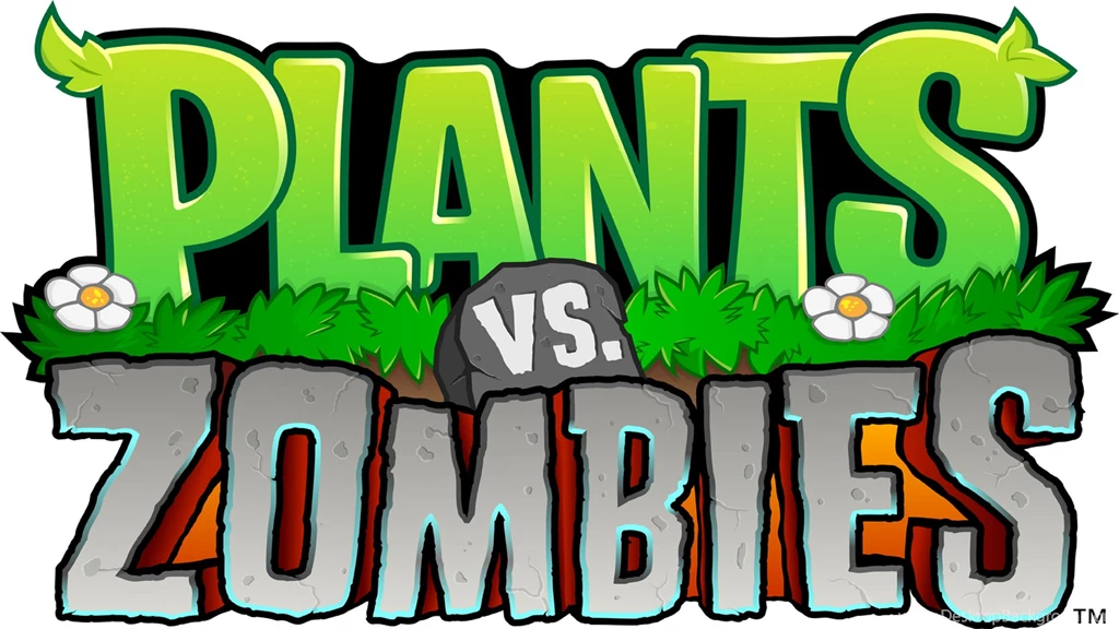Plants Vs Zombie Logo Wallpaper HD.png