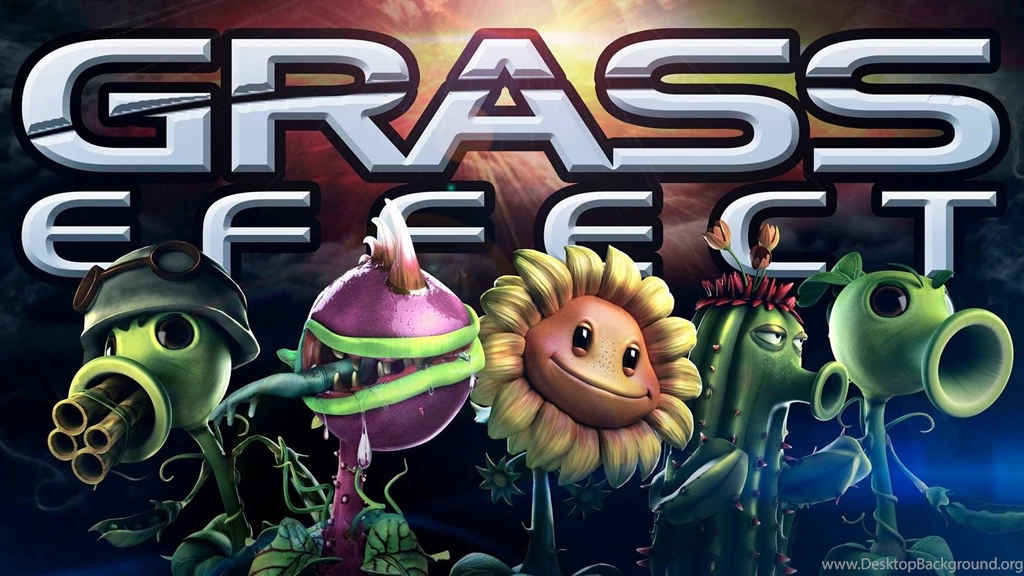Mass Effect Plants Vs Zombies Wallpapers