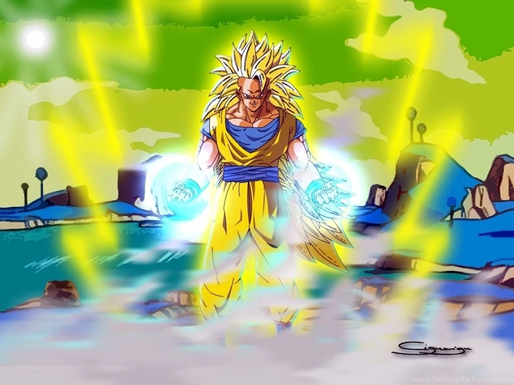 Goku Performing Attack   Dragon Ball Z Wallpapers (11583274)   Fanpop