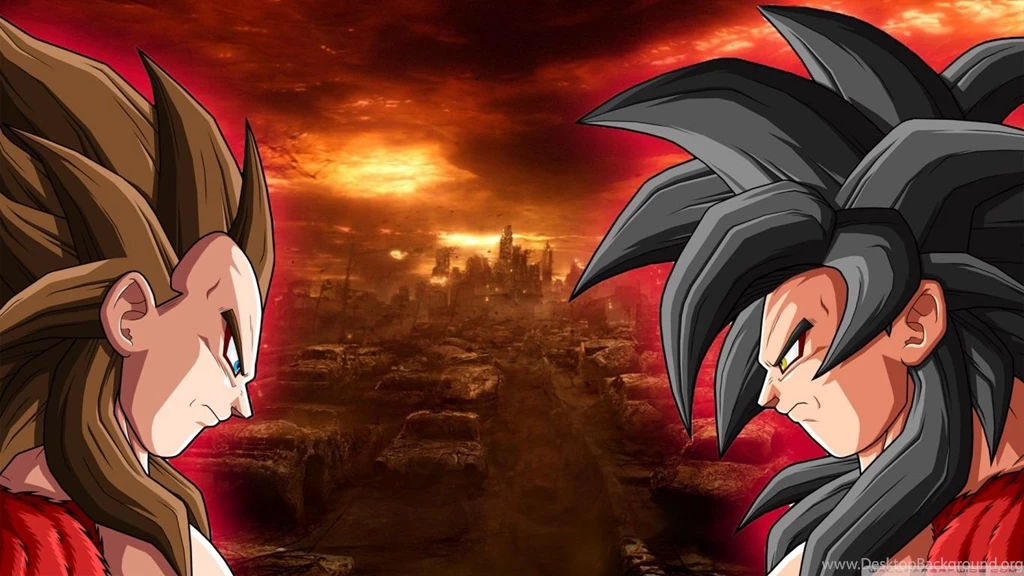 DBZ SS4 Goku Vs Vegeta HD Desktop Wallpapers : Widescreen : High ...
