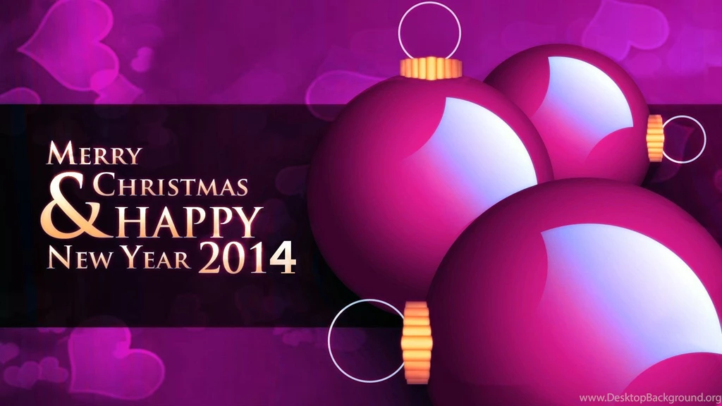 Merry Christmas And Happy New Year 2014 HD Wallpapers