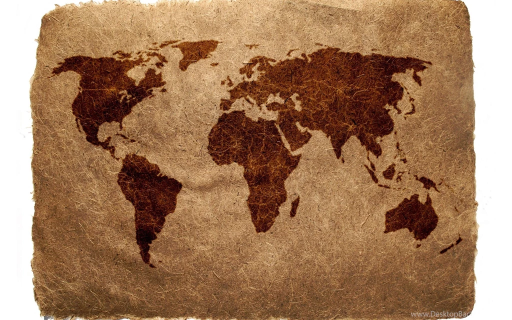 Ancient Map Of The Earth On The Skin Wallpapers And Images ...