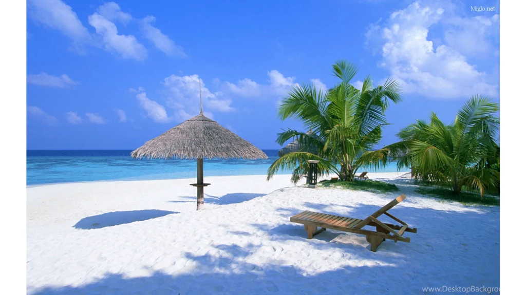 Peaceful Caribbean Beach 4K Nature Wallpapers