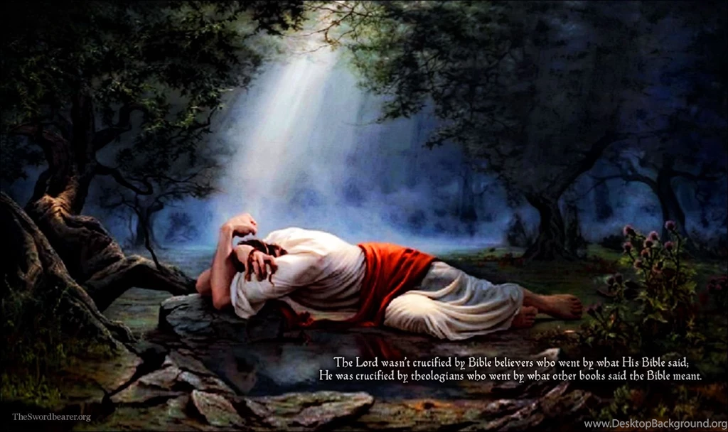 Wallpaper: The Lion Of The Tribe Of Judah In Gethsemane With ...