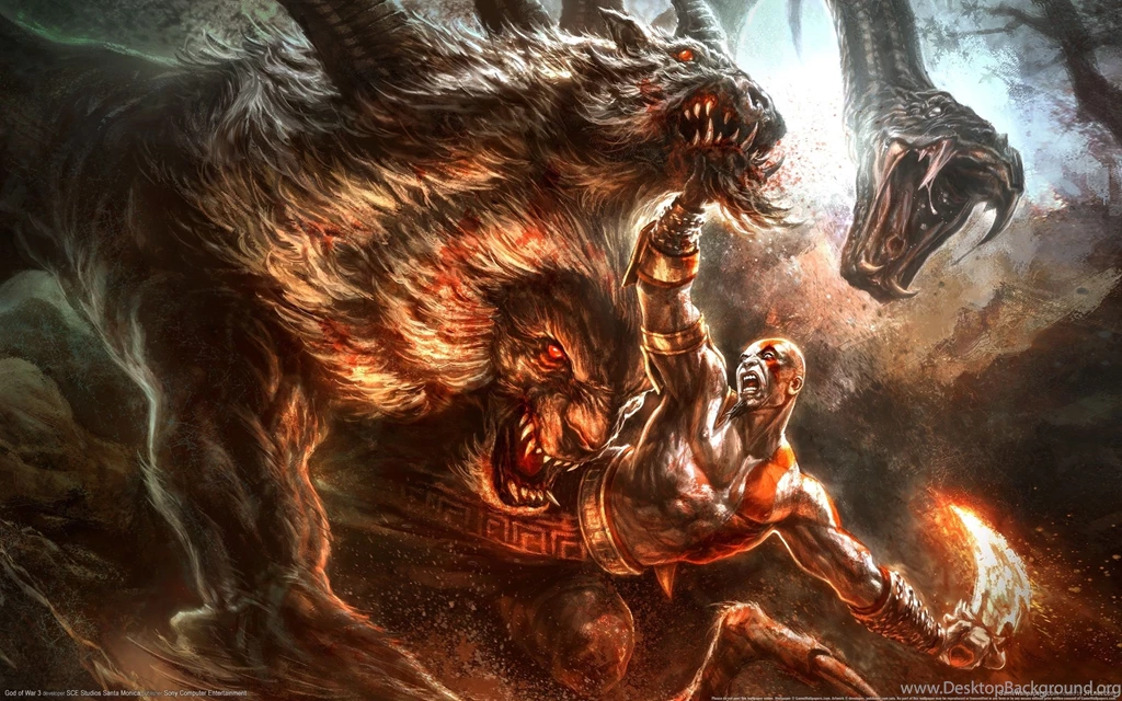 Wallpapers Monster, God Of War, Kratos, God Of War 3, God Of War 3.