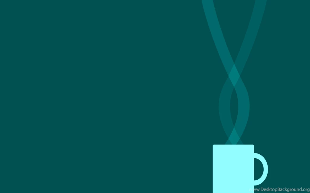 Flat Vector Mug Wallpapers Cyan By Charlie Henson On DeviantArt