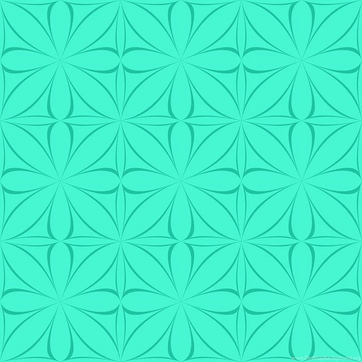 Free Vector Graphic: Cyan, Wallpaper, Pattern, Floral Free Image ...