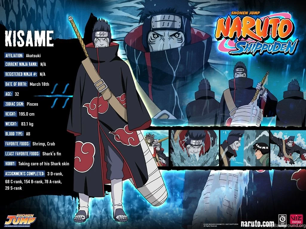Wallpapers Kurenai Naruto Shippuden Mang Rmo Kisame Hoshigaki ...