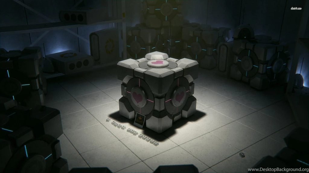 Companion Cube Portal 2 GLaDOS Core Wallpapers Game Wallpapers ...