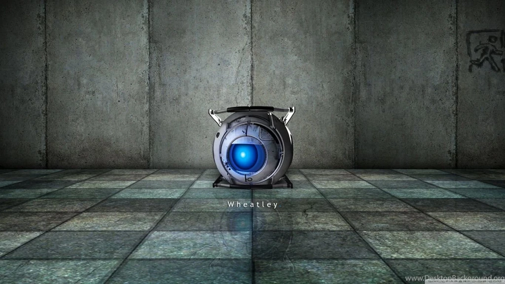 Portal 2 Wheatley HD Desktop Wallpapers : Widescreen : High ...