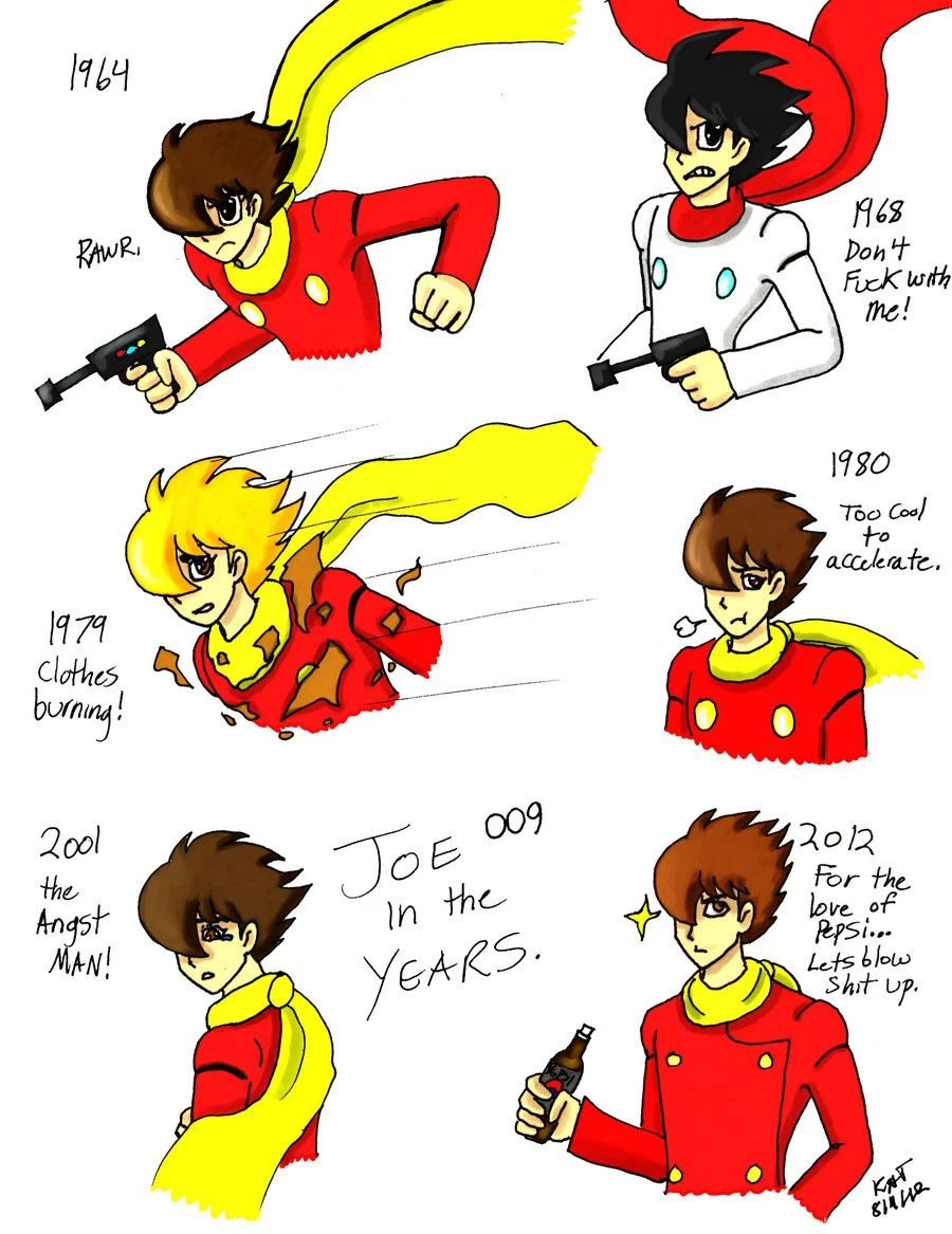 Cyborg 009:1964 2012 By Undeadcreativewolf On DeviantArt