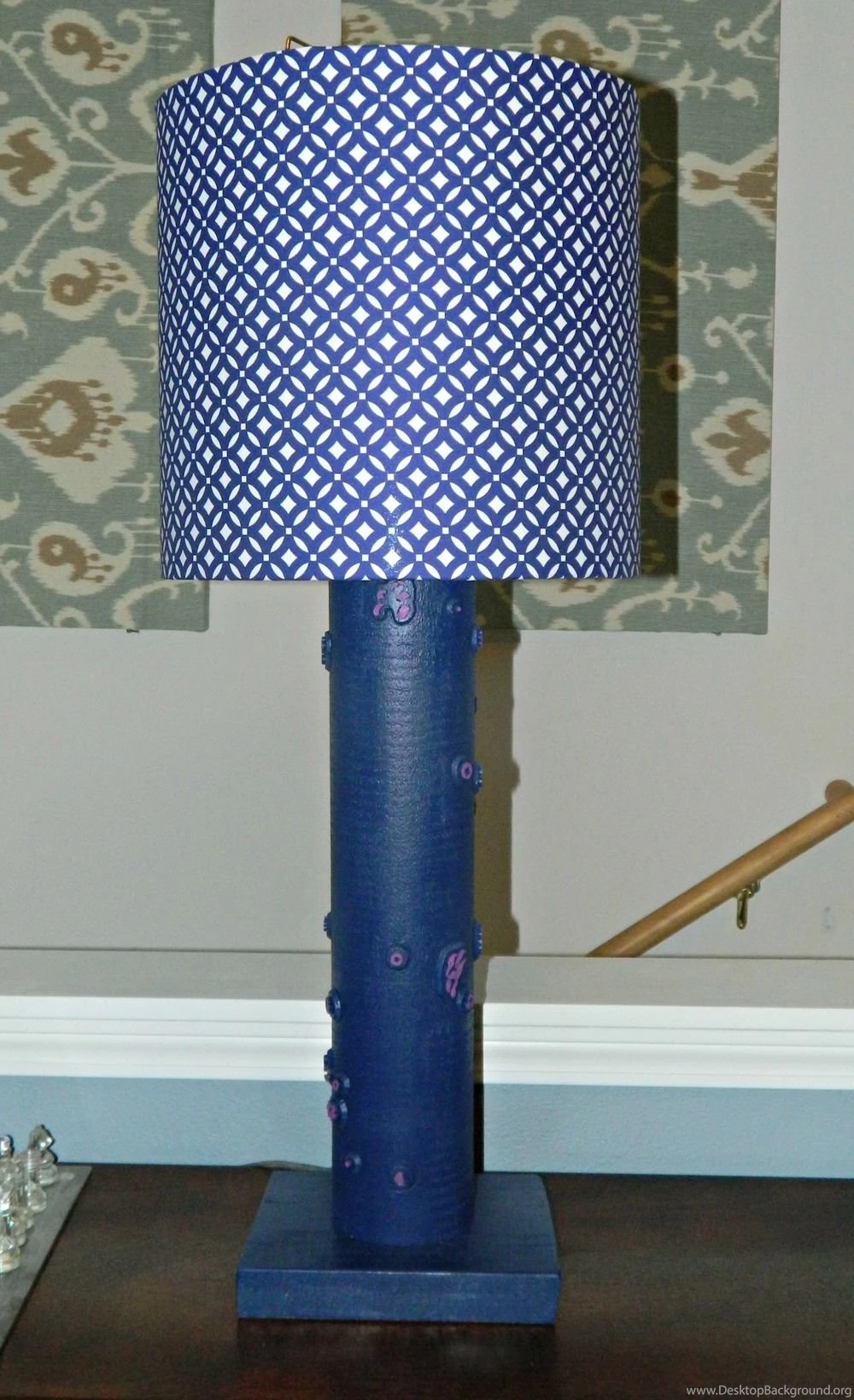 TUTORIAL: WALLPAPER LAMPSHADE — I Like That Lamp