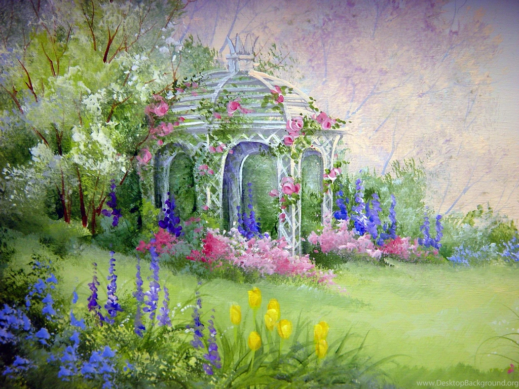 Garden Gazebo >> HD Wallpaper, Get It Now!