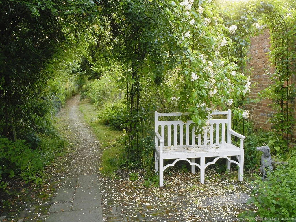 Garden In The English Style Wallpapers And Images Wallpapers ...